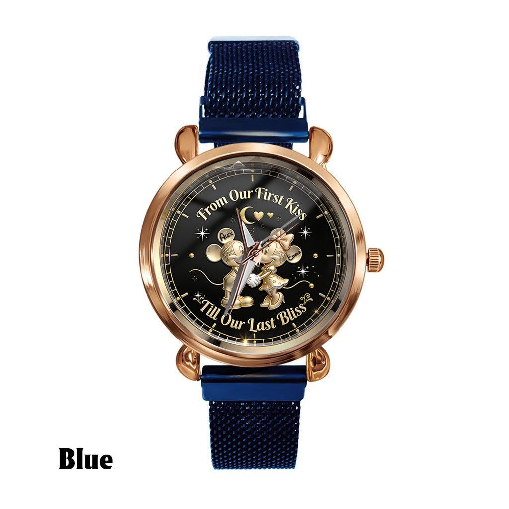Personalized Women Hand Watch Custom Name Gift for Her Women Hand Watch GradoCreations