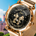 Personalized Women Hand Watch Custom Name Gift for Her Women Hand Watch GradoCreations