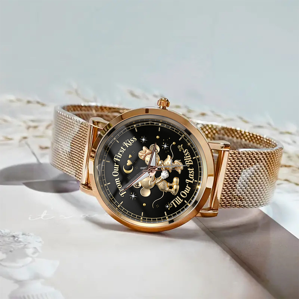 Personalized Women Hand Watch Custom Name Gift for Her Women Hand Watch GradoCreations