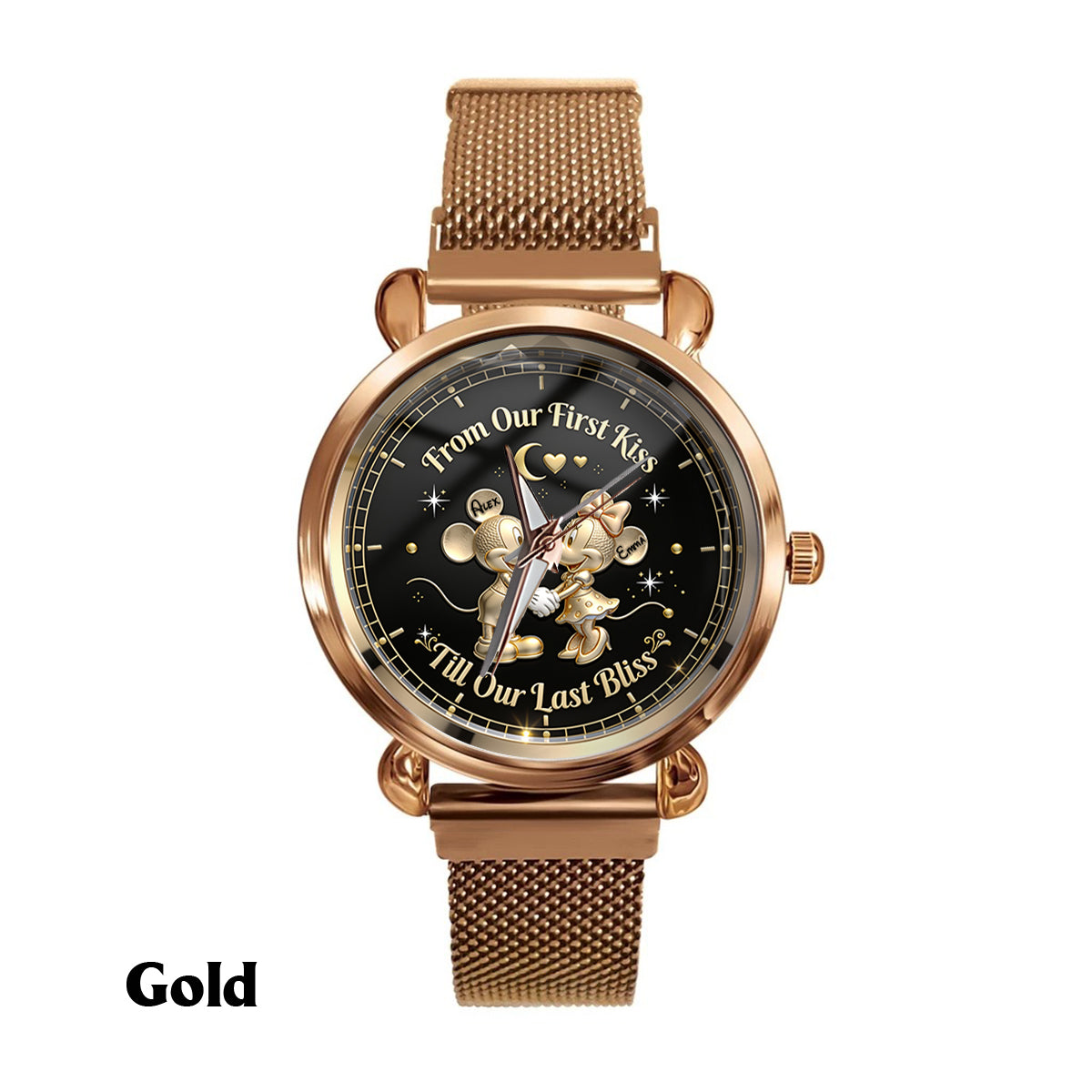 Personalized Women Hand Watch Custom Name Gift for Her Women Hand Watch GradoCreations