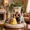 Personalized Beauty and the Beast Acrylic Flower Vase Custom Shape Gift Custom Shape Acrylic Flower Vase GradoCreations