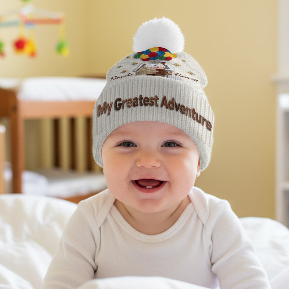 Personalized Couple Beanie Hat Custom Names Winter Gift Beanie Hat GradoCreations
