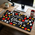 Personalized Disney Mouse Pad Custom Name Gift for Kids Mouse Pad GradoCreations