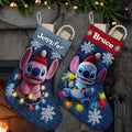 Personalized Ohana Christmas Stockings Custom Name Holiday Decor Christmas Stockings GradoCreations