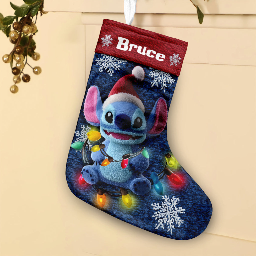 Personalized Ohana Christmas Stockings Custom Name Holiday Decor Christmas Stockings GradoCreations