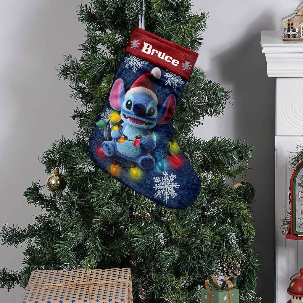 Personalized Ohana Christmas Stockings Custom Name Holiday Decor Christmas Stockings GradoCreations