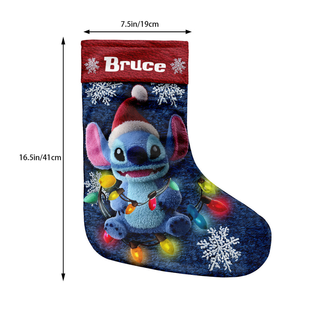 Personalized Ohana Christmas Stockings Custom Name Holiday Decor Christmas Stockings GradoCreations