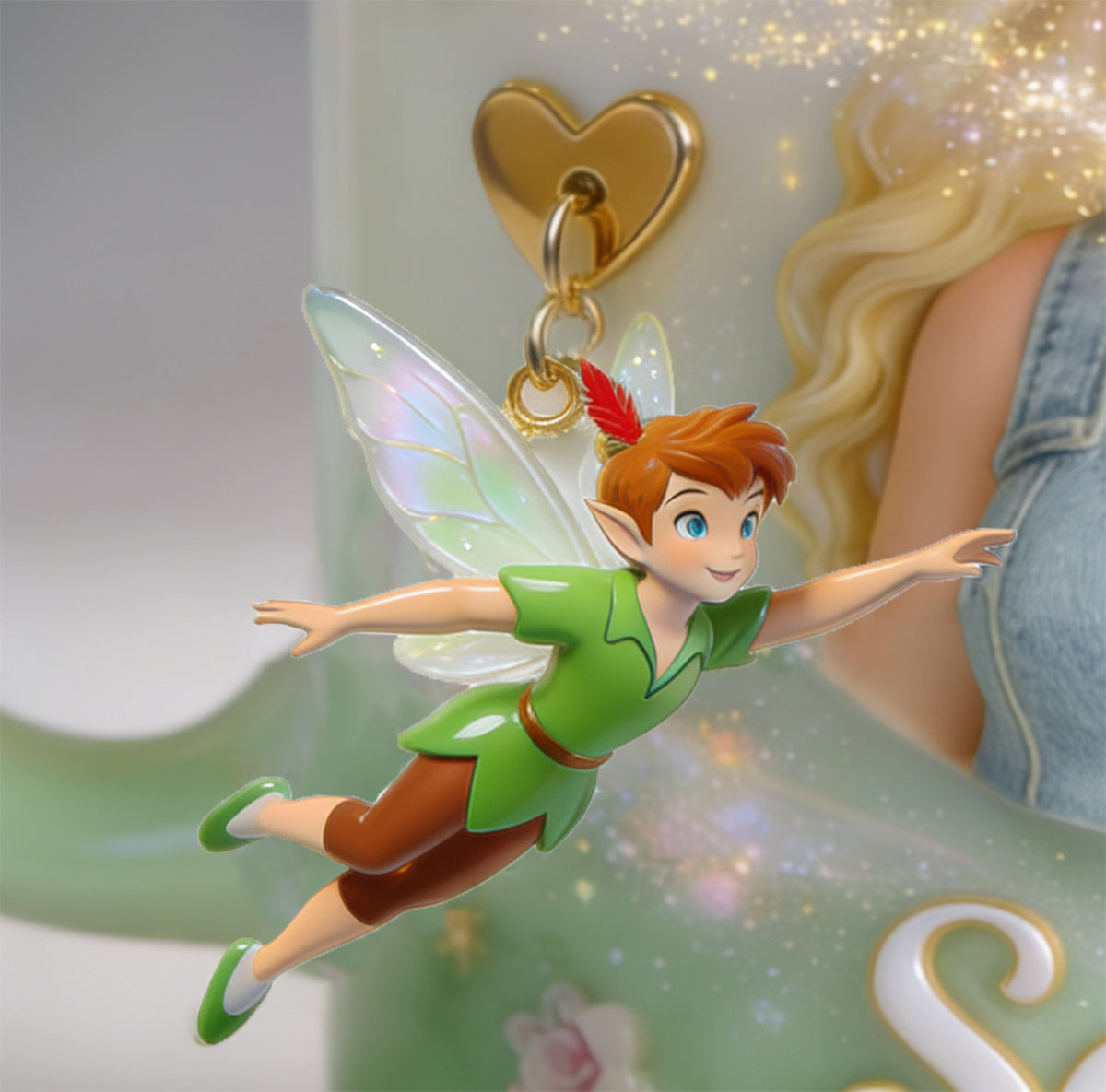 Personalized Fairy Dangling Charms Custom Gift for Kids Dangling Charms GradoCreations