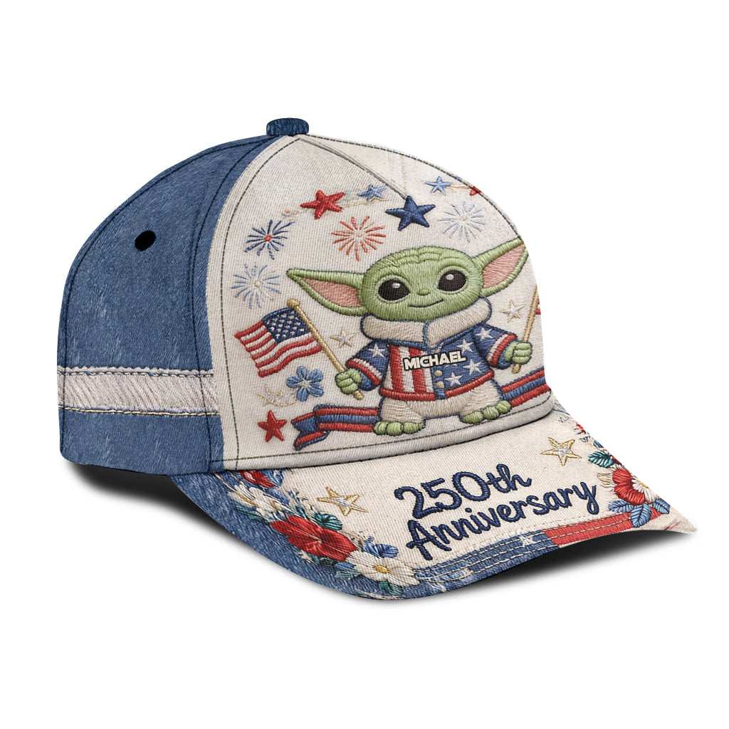 Personalized 250th Anniversary Classic Cap with Custom Name for Kids Classic Cap GradoCreations