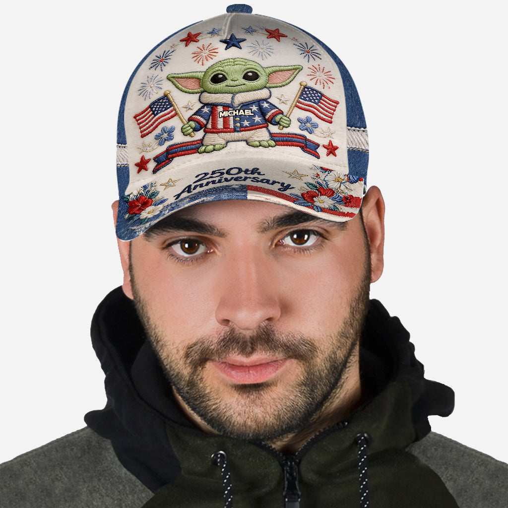 Personalized 250th Anniversary Classic Cap with Custom Name for Kids Classic Cap GradoCreations