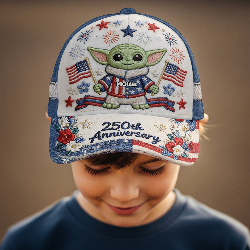 Personalized 250th Anniversary Classic Cap with Custom Name for Kids Classic Cap GradoCreations
