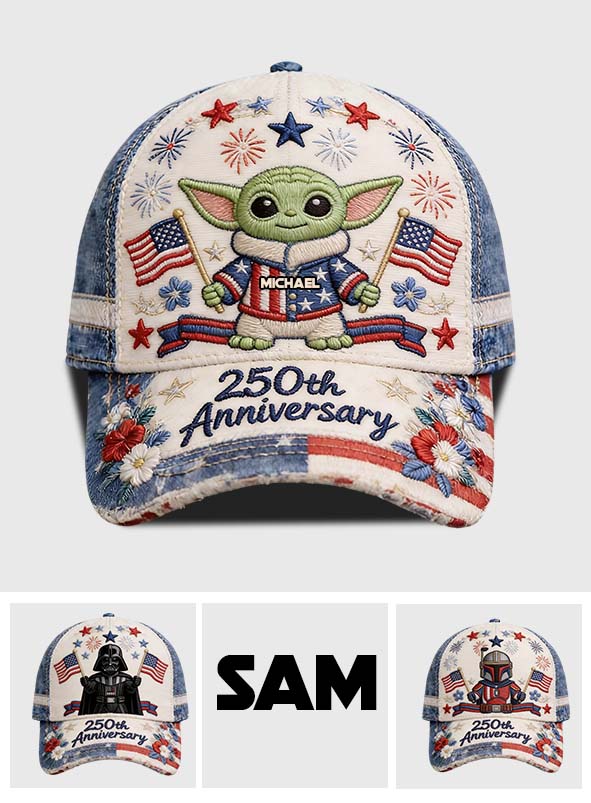 Personalized 250th Anniversary Classic Cap with Custom Name for Kids Classic Cap GradoCreations