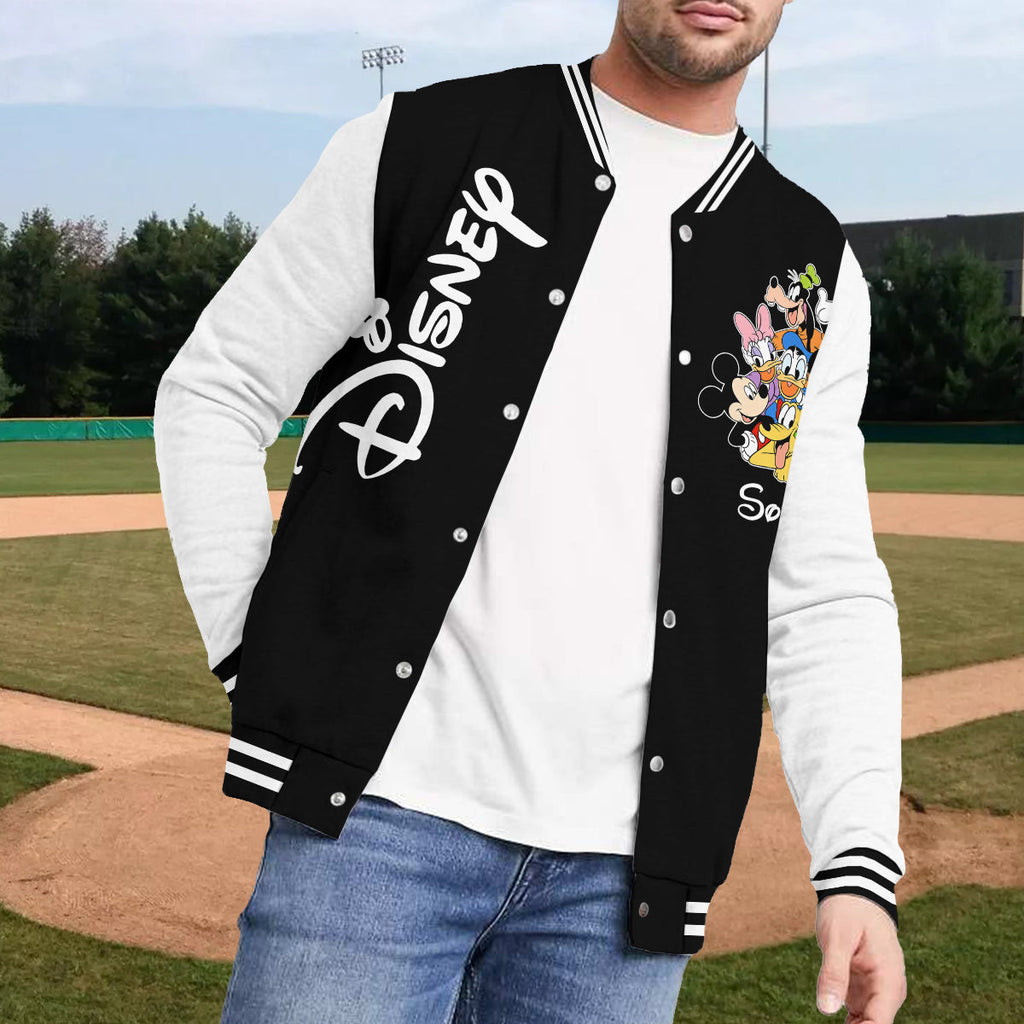 Personalized Disney Varsity Jacket Custom Name Gift for Kids Varsity Jacket GradoCreations