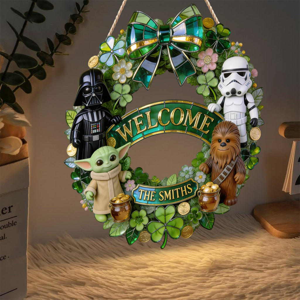 Personalized LED Light Acrylic Sign Custom Name Welcome Gift LED Light Acrylic Sign GradoCreations