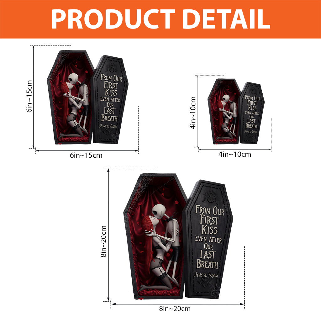 Personalized Acrylic Plaque Custom First Kiss Gift for Couple Custom Shaped Acrylic Plaque GradoCreations