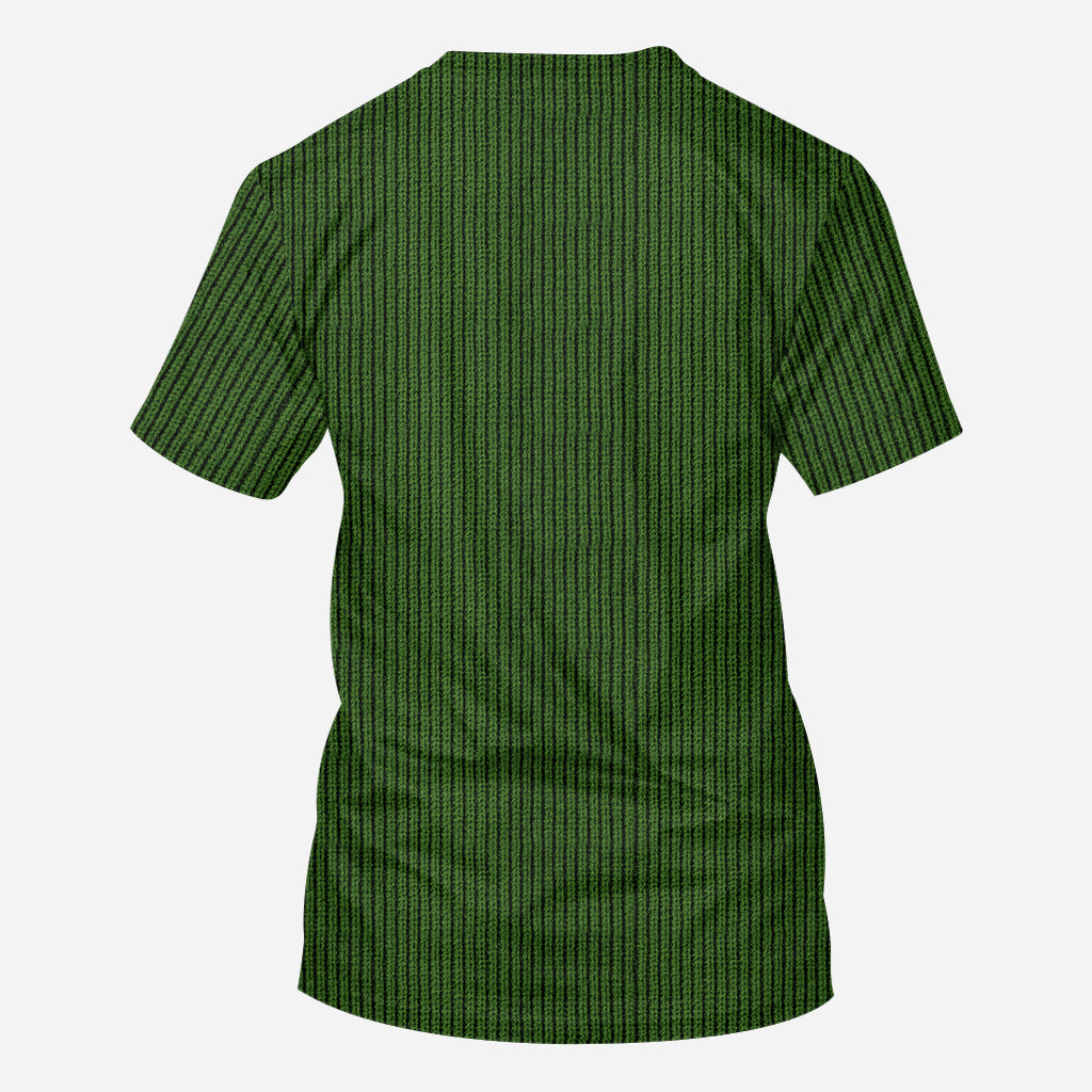 Personalized Christmas All Over Shirt with Fun Design for Her All Over Shirt GradoCreations