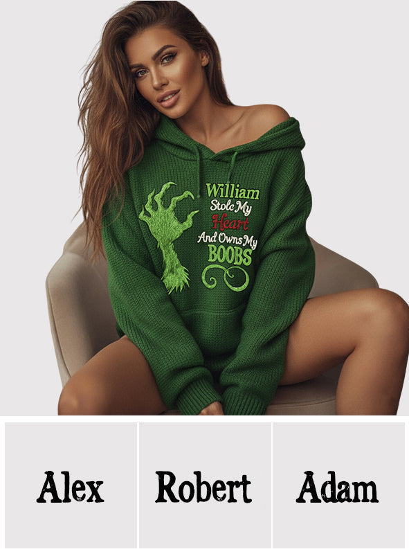 Personalized Christmas All Over Shirt with Fun Design for Her All Over Shirt GradoCreations