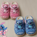 Personalized Fluffy Monster Slippers Custom Name Gift for Kids Slippers GradoCreations