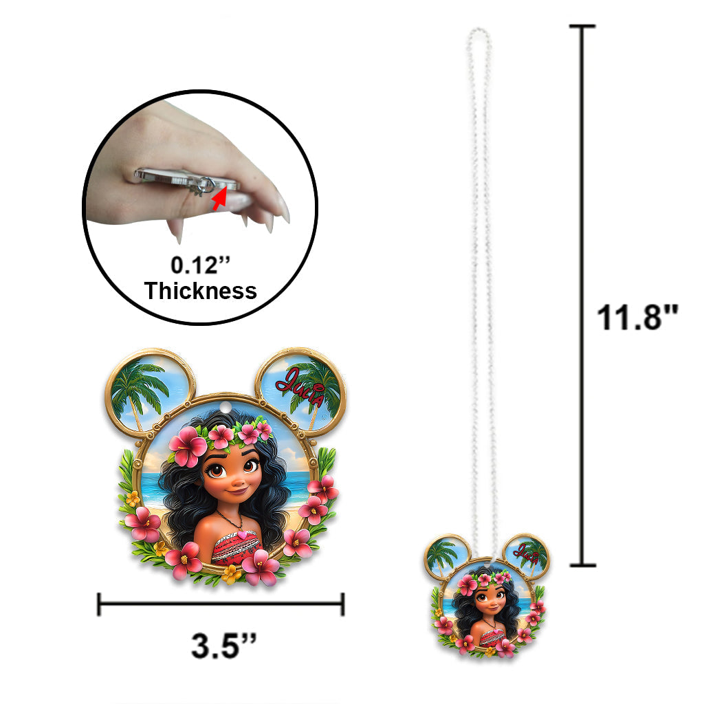 Personalized Disney Mouse Car Ornament Custom Name Gift Car Ornament GradoCreations