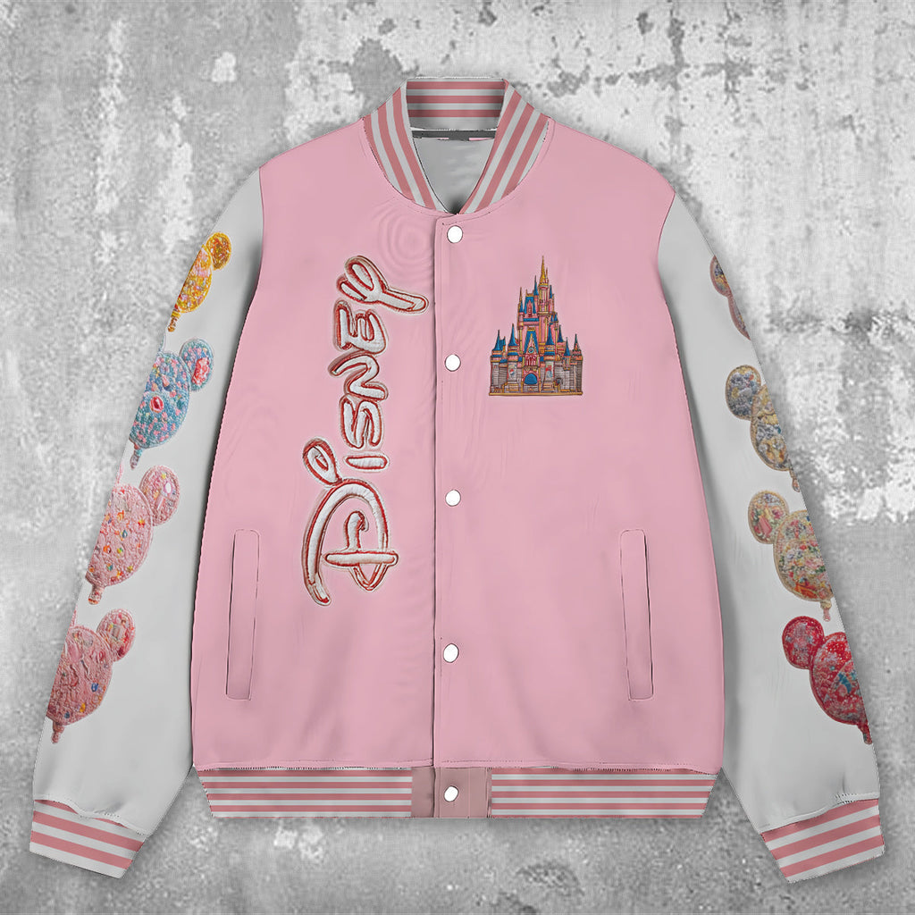 Personalized Magical Castle Varsity Jacket Custom Name Gift Varsity Jacket GradoCreations