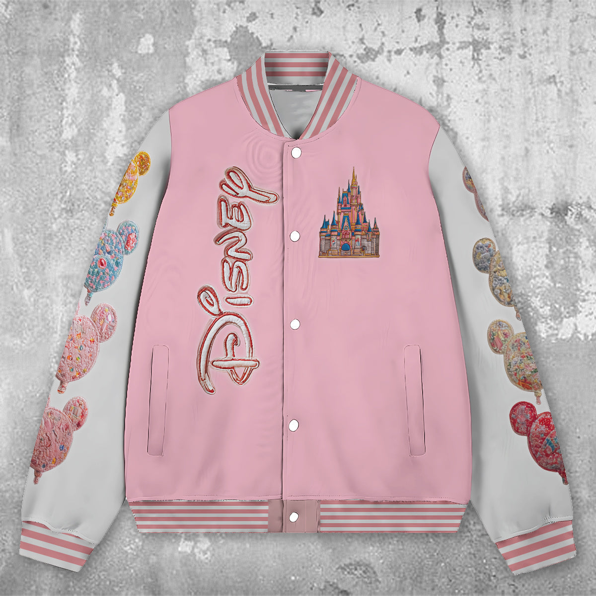 Personalized Magical Castle Varsity Jacket Custom Name Gift Varsity Jacket GradoCreations
