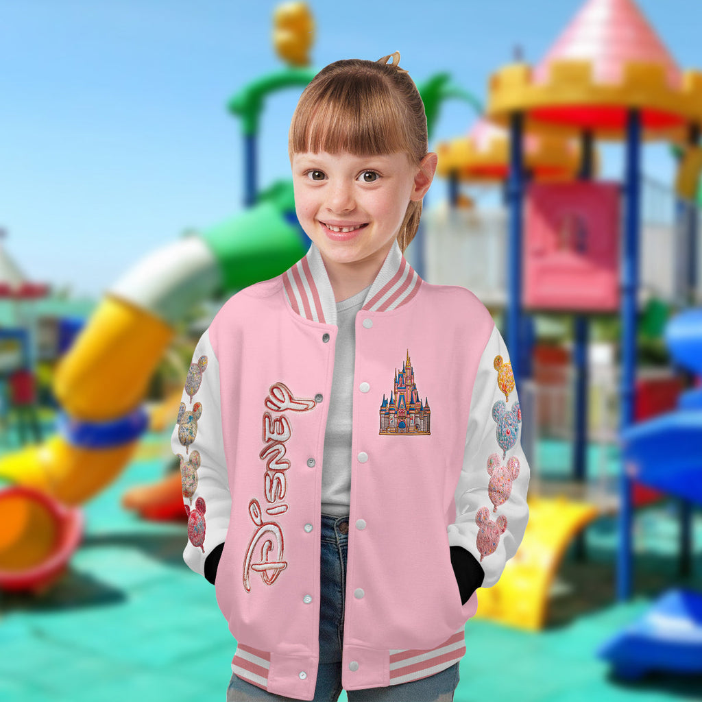 Personalized Magical Castle Varsity Jacket Custom Name Gift Varsity Jacket GradoCreations