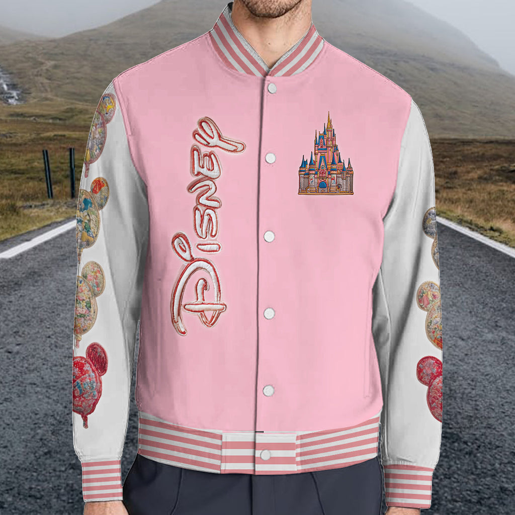 Personalized Magical Castle Varsity Jacket Custom Name Gift Varsity Jacket GradoCreations