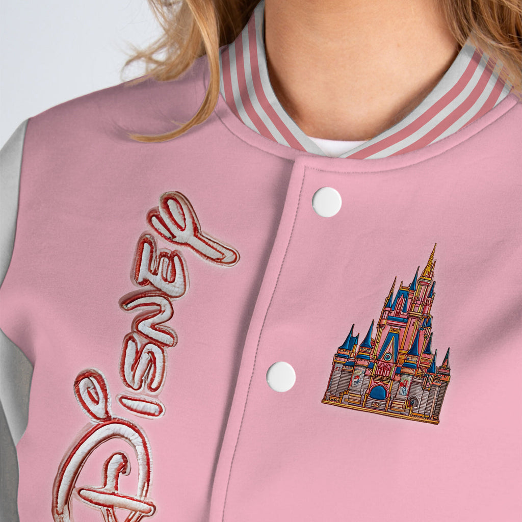 Personalized Magical Castle Varsity Jacket Custom Name Gift Varsity Jacket GradoCreations