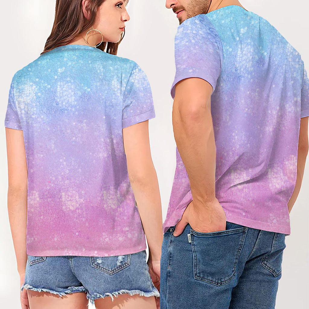 Personalized Fully Printed V-Neck T-Shirt with Cute Design for Kids & Adults Fully Printed V-Neck T-Shirt GradoCreations