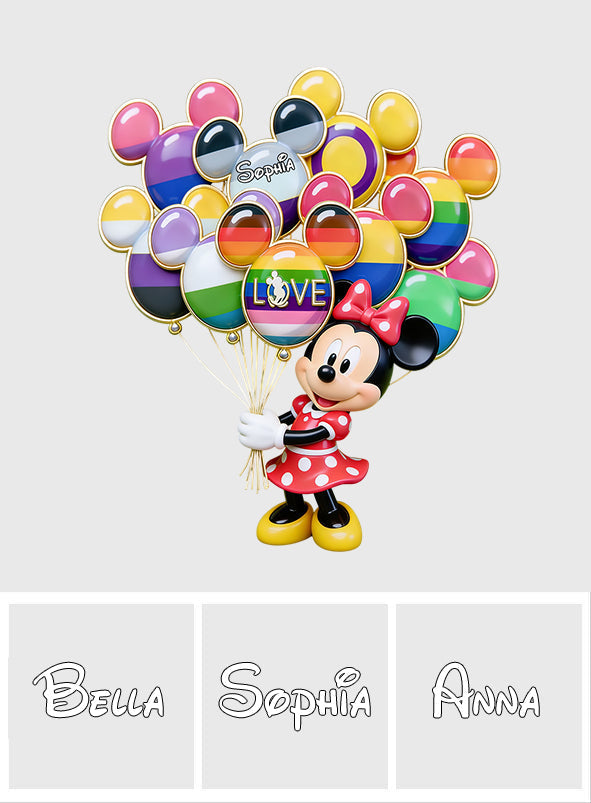 Personalized 3D Embossed Enamel Pin LGBT Love Gift 3D Embossed Enamel Pin GradoCreations