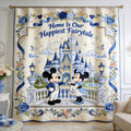Personalized Mickey Mouse Blackout Curtains for Kids Room - Fairytale Design Window Curtains GradoCreations