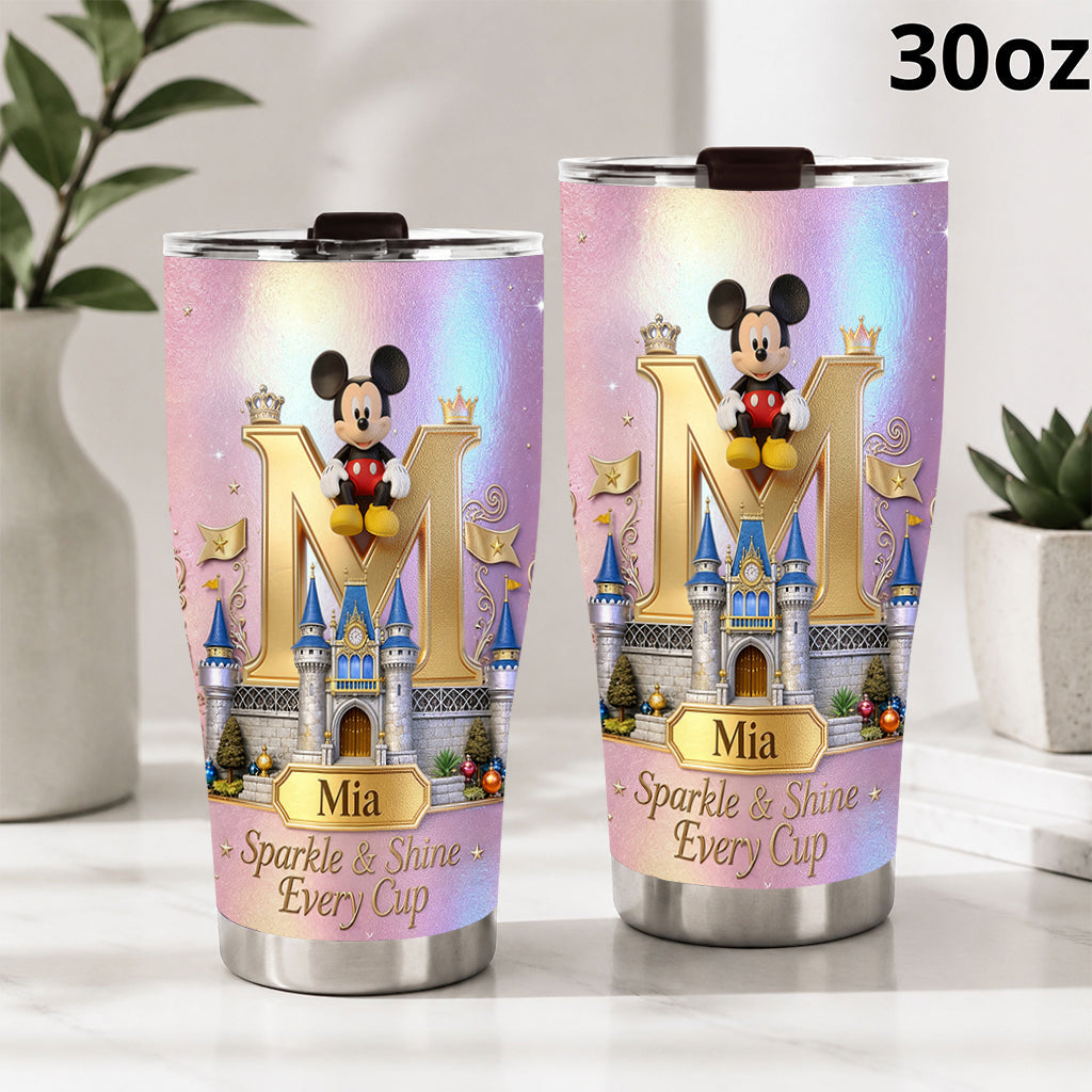 Personalized Disney Mickey Mouse Tumbler Custom Name Gift for Movie Fans Tumbler GradoCreations