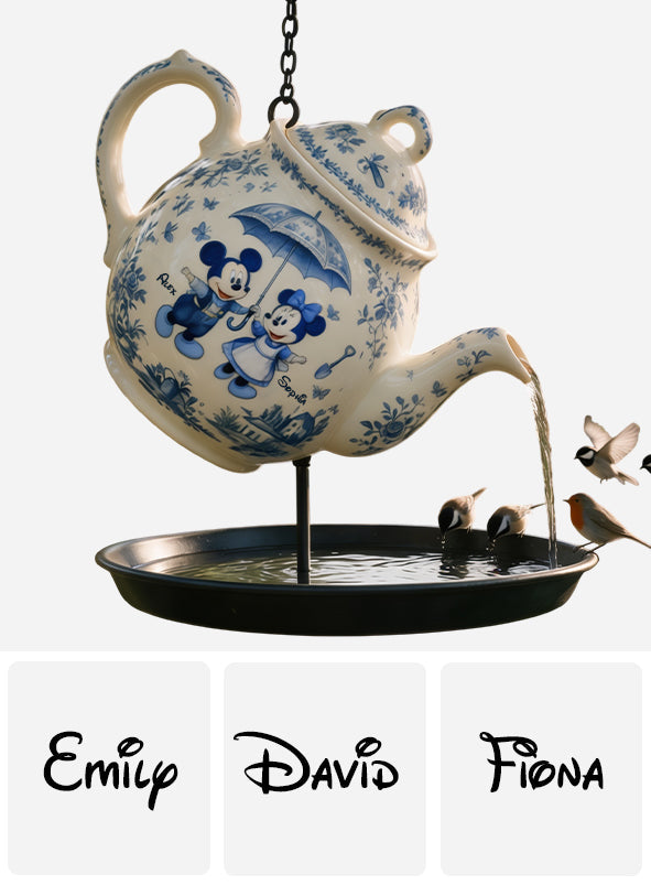 Personalized Bird Feeder and Bath Custom Garden Decor Gift Bird Feeder/ Bath GradoCreations