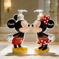 Personalized Mouse Shaped Pump Dispenser for Couples Pump Dispenser GradoCreations