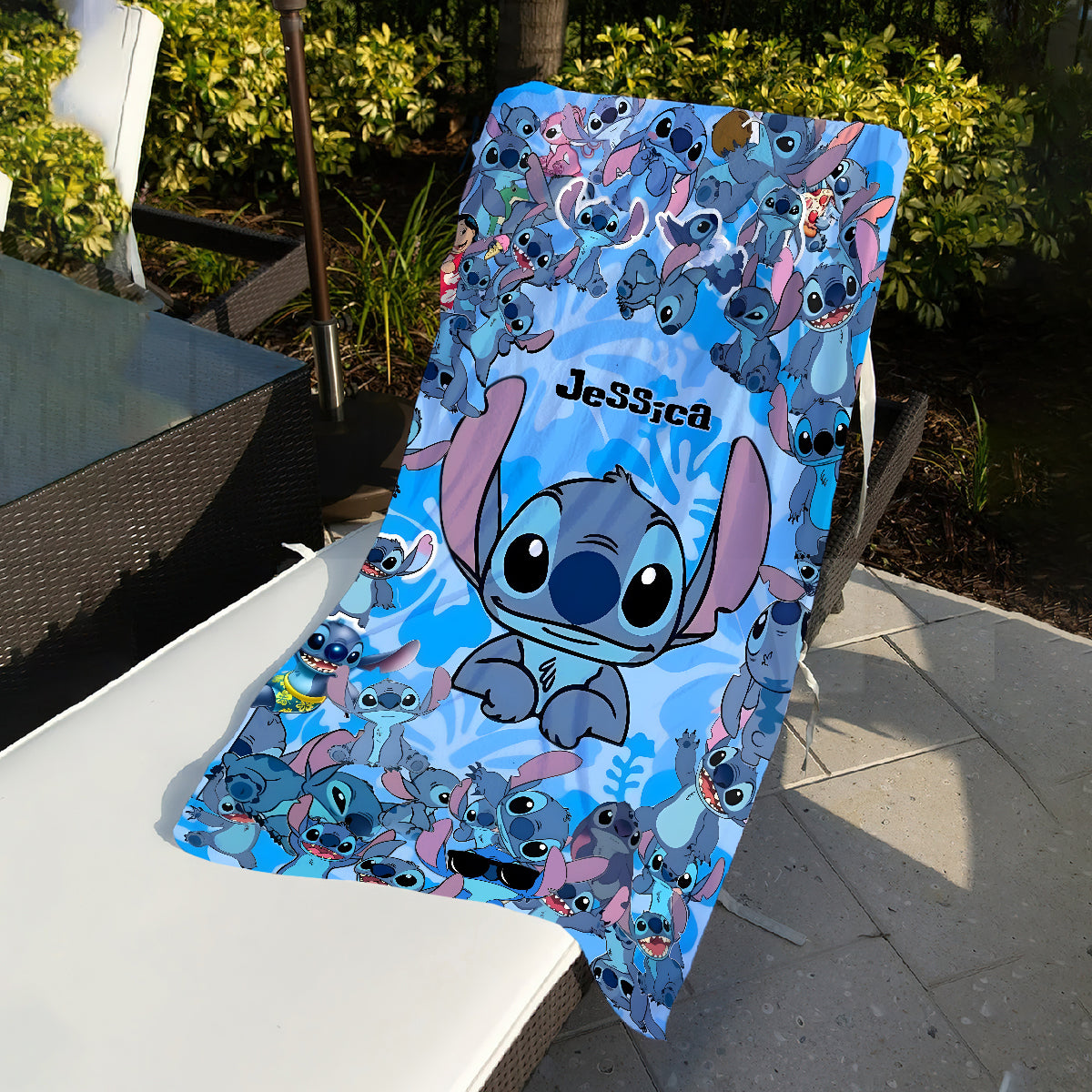 Personalized Quick-dry Beach Towel with Custom Name | Fun Summer Gift Beach Towel GradoCreations