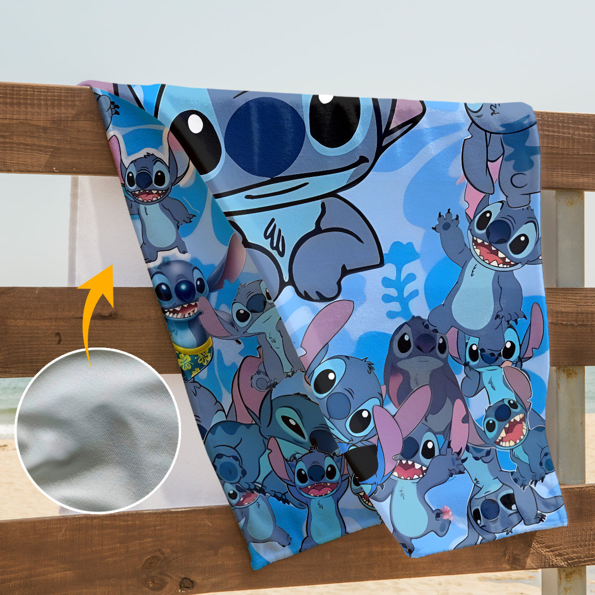 Personalized Quick-dry Beach Towel with Custom Name | Fun Summer Gift Beach Towel GradoCreations