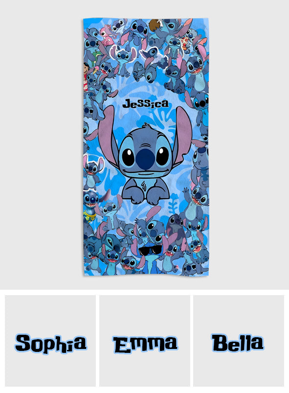 Personalized Quick-dry Beach Towel with Custom Name | Fun Summer Gift Beach Towel GradoCreations
