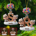 Personalized Acrylic Mouse Ornament Custom Names Gift for Christmas Ornament GradoCreations