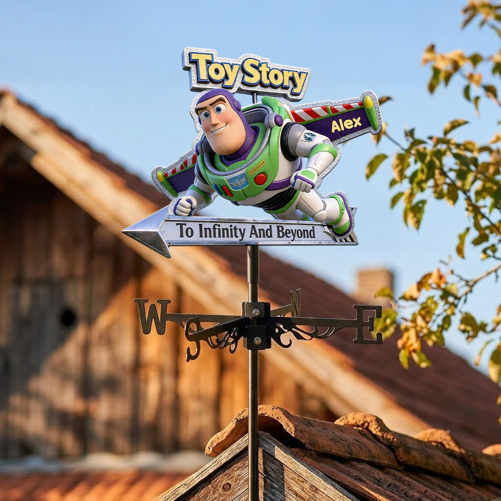 Personalized Toy Story Weather Vane Custom Name Gift for Kids Weather Vane GradoCreations