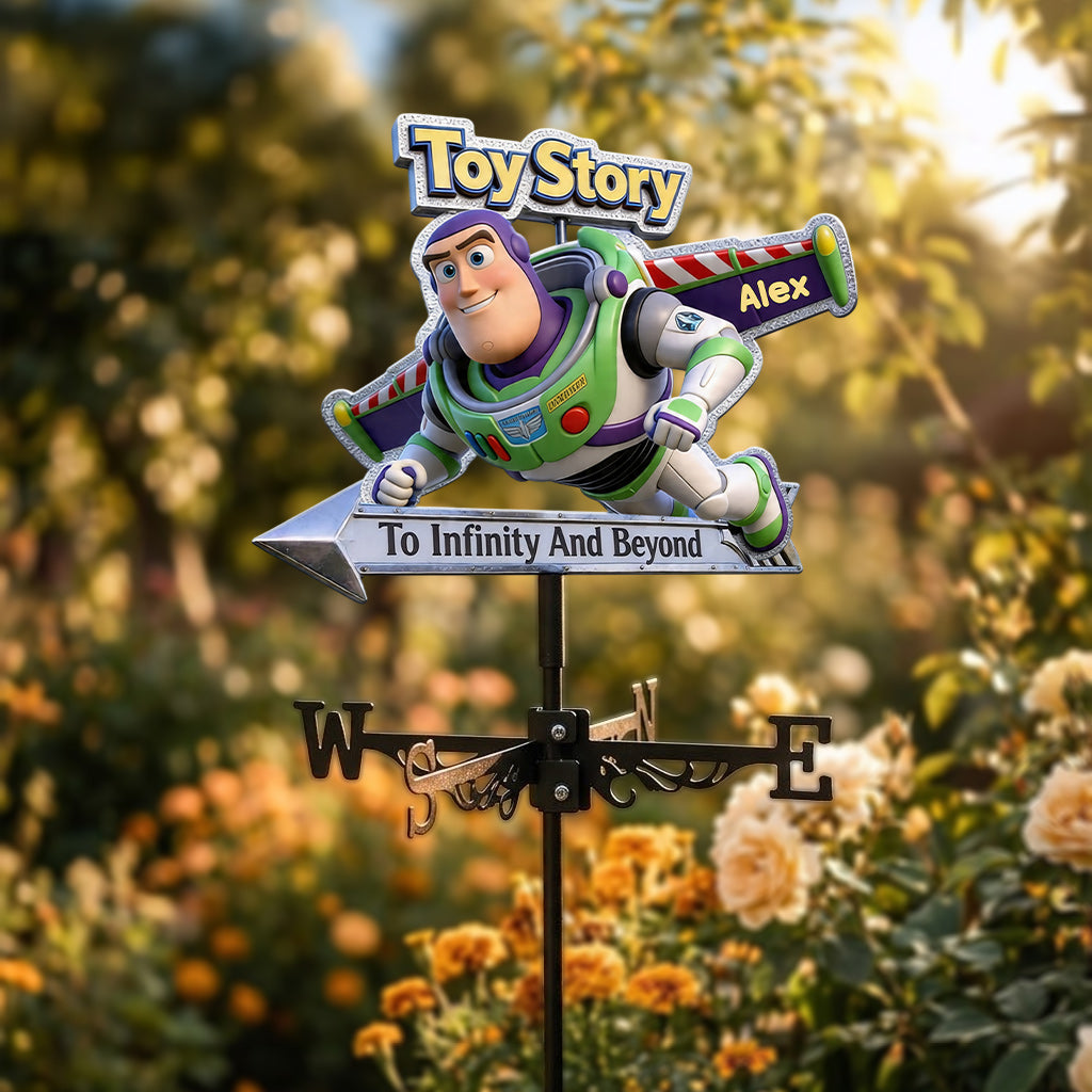 Personalized Toy Story Weather Vane Custom Name Gift for Kids Weather Vane GradoCreations