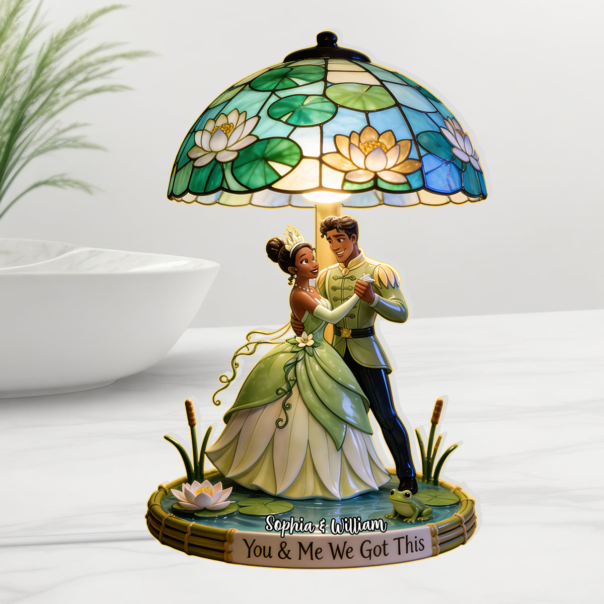 Personalized Acrylic LED Night Light Custom Shape Gift Acrylic LED Night Light GradoCreations