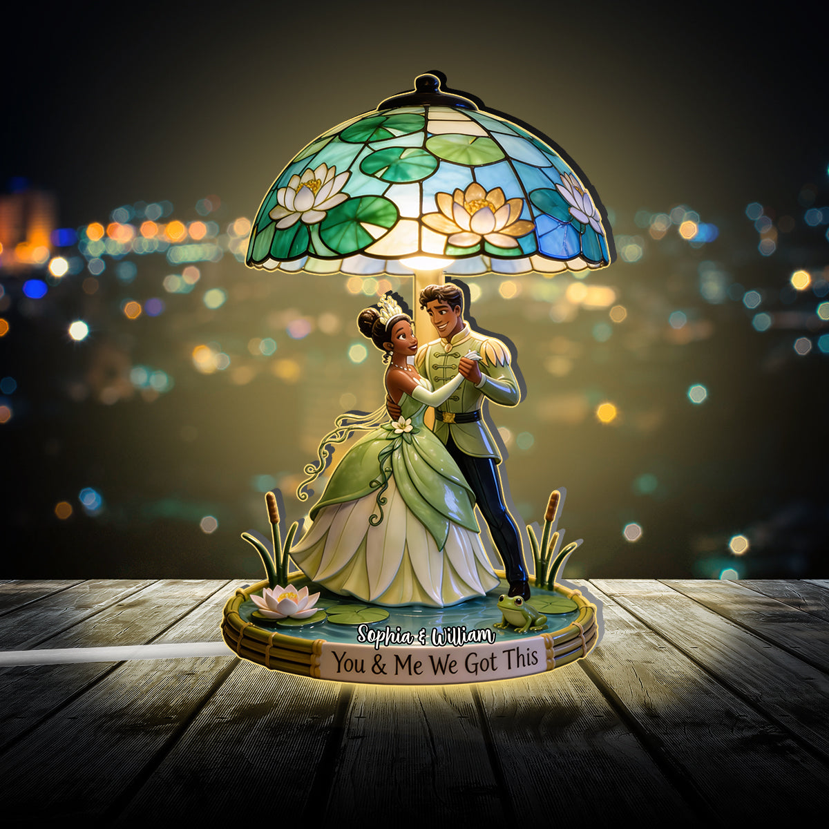 Personalized Acrylic LED Night Light Custom Shape Gift Acrylic LED Night Light GradoCreations