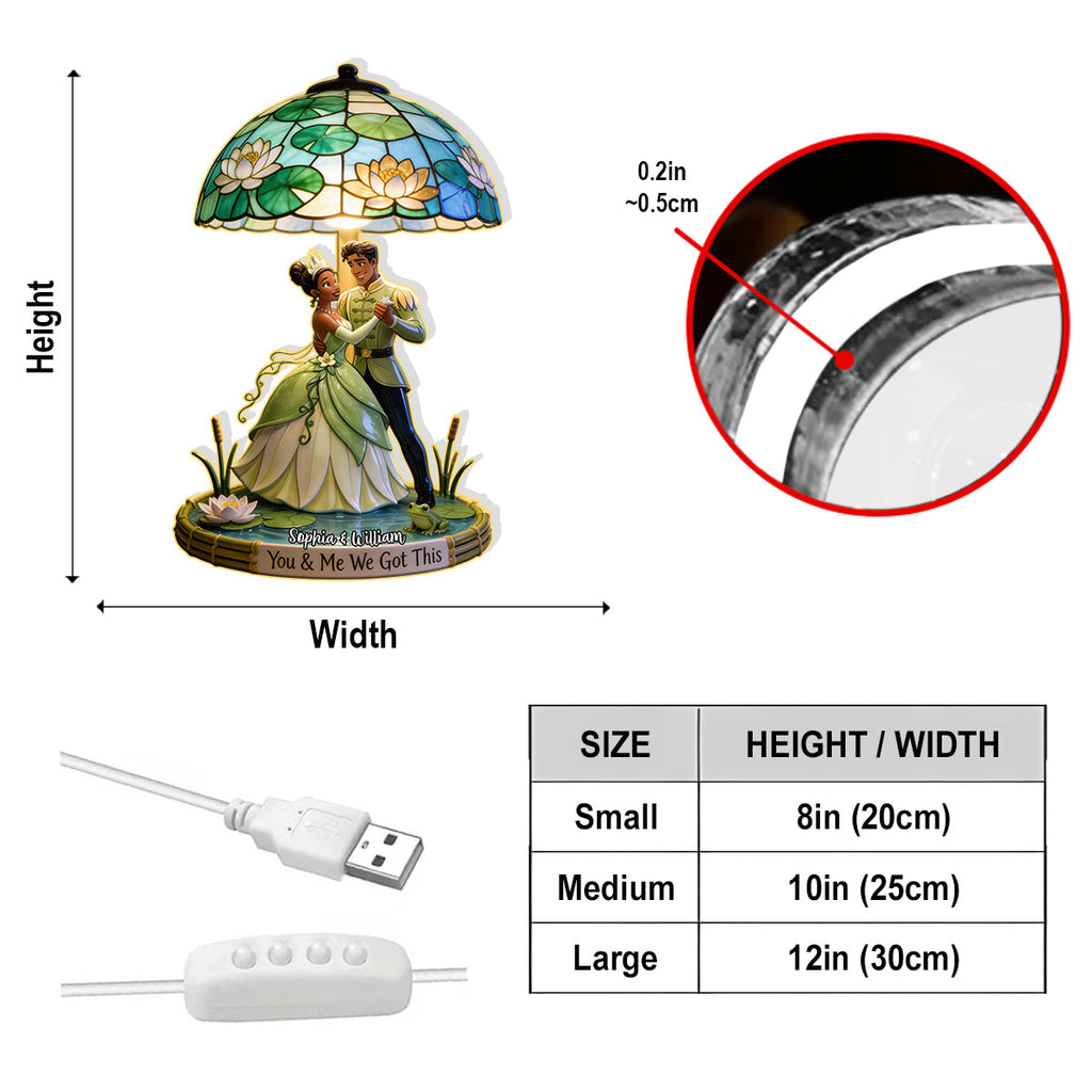Personalized Acrylic LED Night Light Custom Shape Gift Acrylic LED Night Light GradoCreations