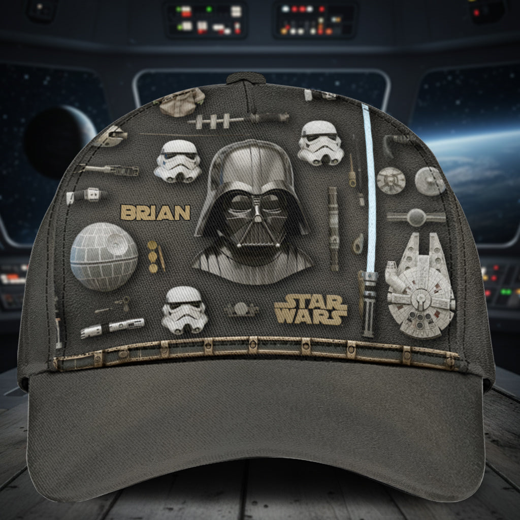 Personalized Star Wars Classic Cap Custom Name Gift for Fans Classic Cap GradoCreations
