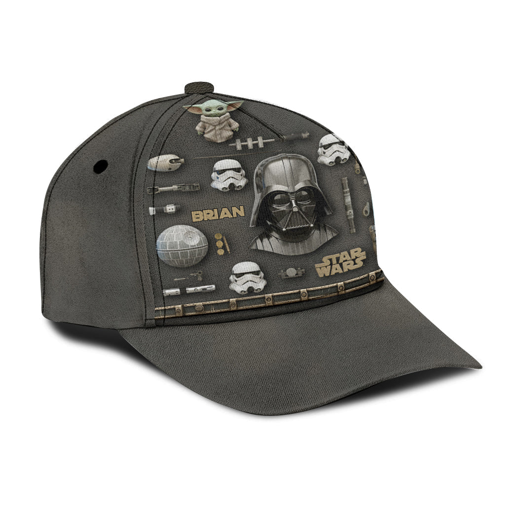 Personalized Star Wars Classic Cap Custom Name Gift for Fans Classic Cap GradoCreations