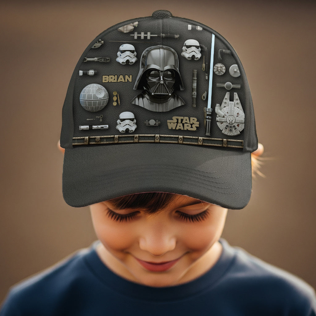 Personalized Star Wars Classic Cap Custom Name Gift for Fans Classic Cap GradoCreations