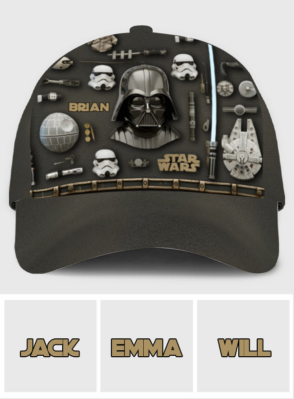 Personalized Star Wars Classic Cap Custom Name Gift for Fans Classic Cap GradoCreations