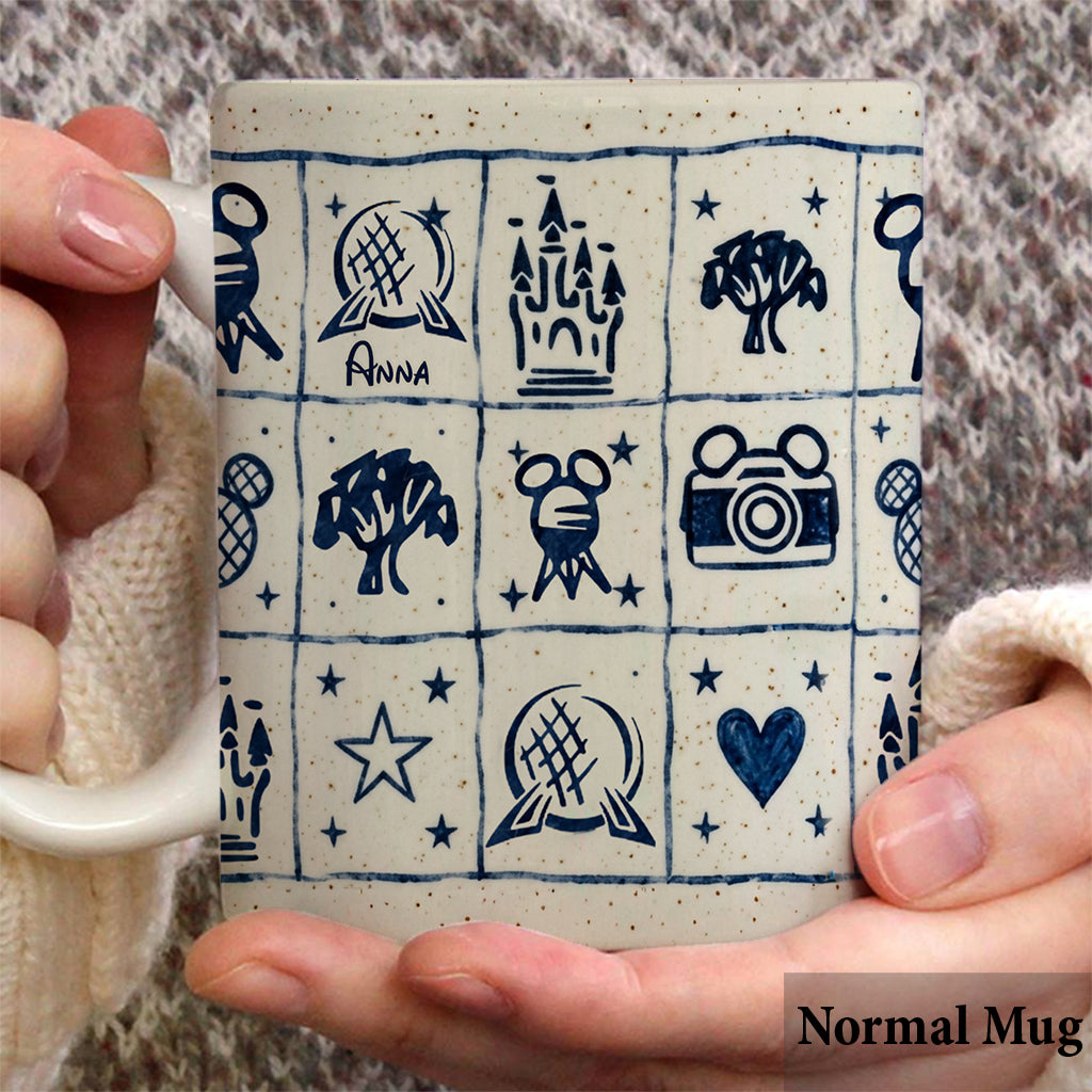 Personalized Dream Trip Mug Custom Name Gift for Mom Mug GradoCreations