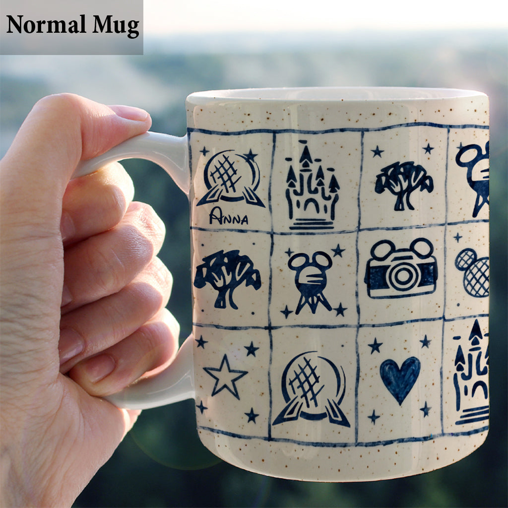Personalized Dream Trip Mug Custom Name Gift for Mom Mug GradoCreations