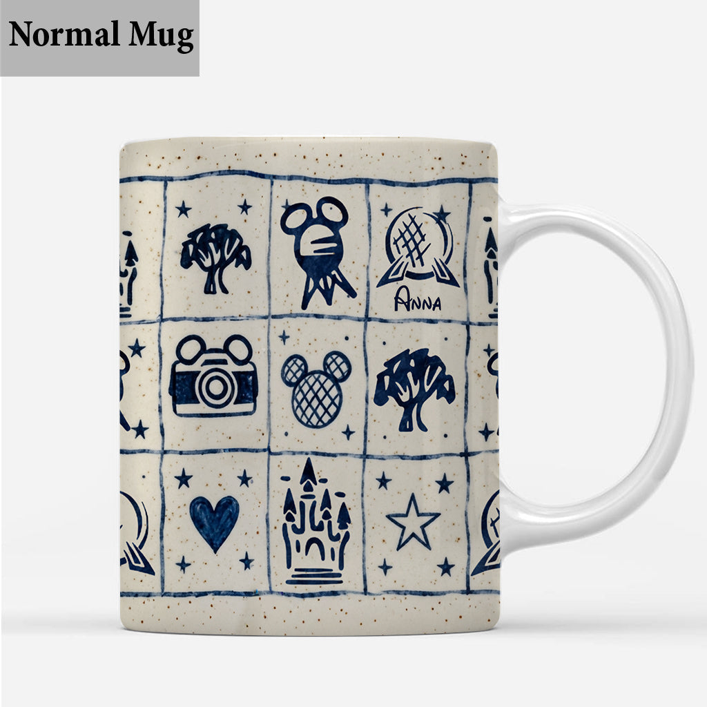 Personalized Dream Trip Mug Custom Name Gift for Mom Mug GradoCreations